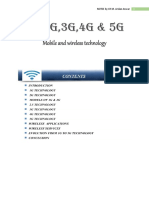 1G 2G 3G 4G 5G PDF