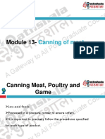 Canning of Meat PDF