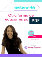 Tema 4 Montesoriza Tu Vida Miriam Escacena PDF