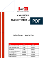 Campaigns Times Internet Limited