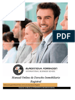 Curso Derecho Inmobiliario Registral PDF