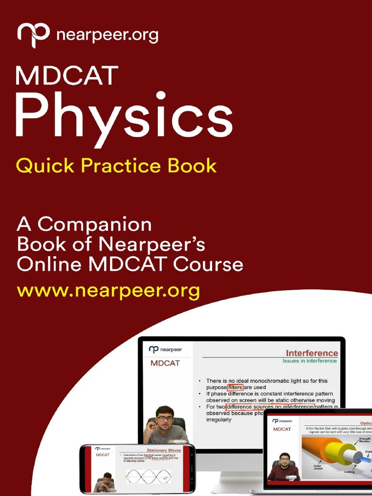 Nearpeer Mdcat Physics By Prof Zia Pdf Physics Acceleration