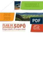 PLAN DE DESARROLLO Sopo 2016 - 2020