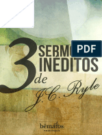 Tres Sermones Inéditos de J. C. Ryle