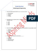 Metallurgical Engg PDF