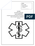 Raport Asistentei Medicale 2019 Ana Gisca