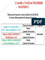 Pcte de Incasare Taxa Inscriere Masterat Iulie 2019 PDF