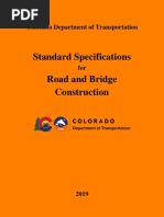 CDOT 2019 Standard Specifications PDF