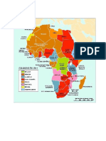 Colonias 1914 de Europa en Africa