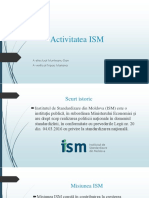 Activitatea ISM 2