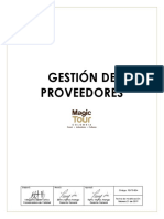 Manual de Procedimiento de Proveedores PDF