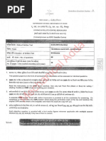 60-Question Answer Sheet Template | PDF