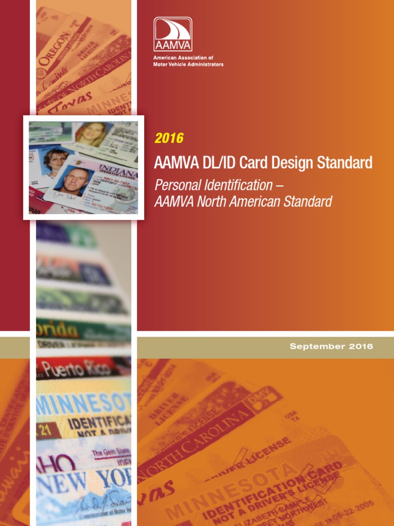 2016 Card Design Standard PDF | PDF | Identity Document