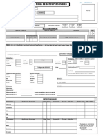 Ficha de Datos Personales