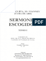 Sermones Escogidos de San Juan Maria Vianney - Tomo I