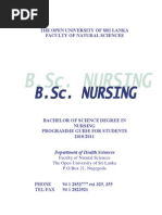 Download Bsc Nursing Prospectus by Mohamed Aarthif Jana SN44392365 doc pdf