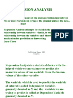 CH 12 Regression Analysis