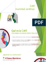 Exposicion de La Comunidad Andina