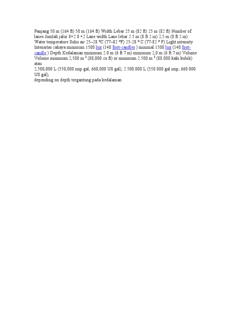 Pool Specifications and Requirements | PDF | Home & Garden | Technology ...