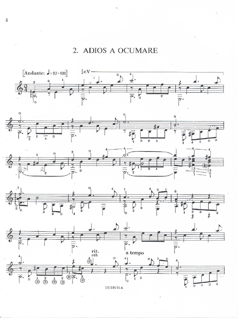 Lauro A Adios A Ocumare Pdf Pdf