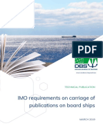 MP IMO Requirements On Carriage of Publications On Board Ships - Mar 2019