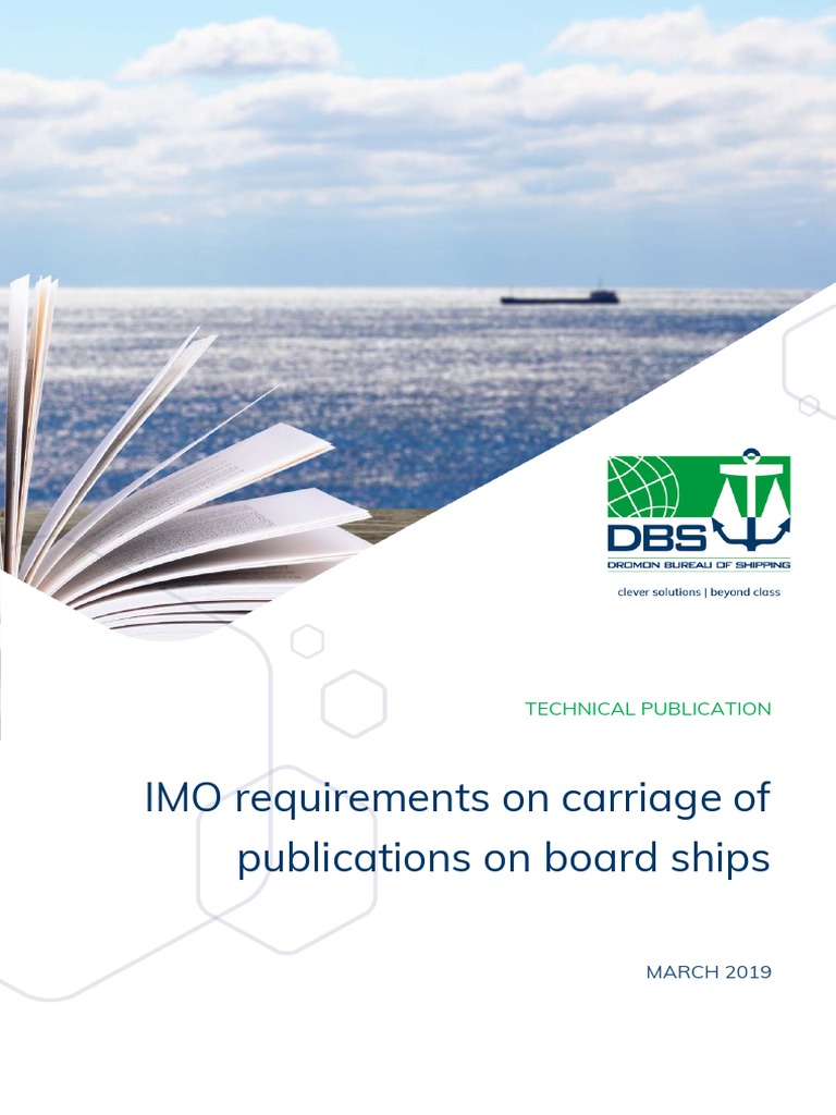 IMO Mandatory Publications for Ships | PDF | Ships | Water Transport