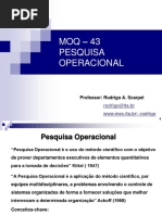 Lista de Exercícios PO