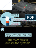 VCM - Troubleshooting - Tot2019