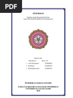Makalah Demokrasi Dalam Islam