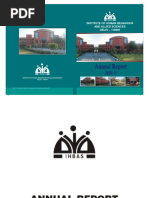 IHBAS Annual Report 2010-11