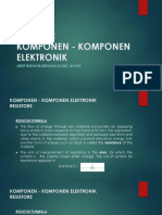 Komponen - Komponen Elektronik