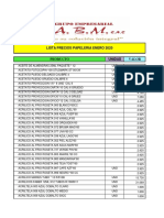 Lista Precios Grupo Abm Papeleria Enero 2020 PDF