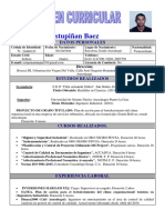 Curriculum Ing. Industrial Luis Estupiñan PDF