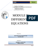 Diff Eq Module