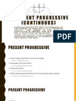 2. Present Progressive