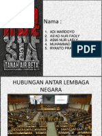 Hubungan Antar Lembaga Negara