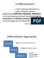 Differentiation 2017