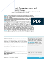 Systemic Artery Aneurysms and Kawasaki Disease