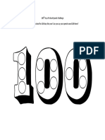 100thDayofSchoolSpeechChallenge10x10openended PDF