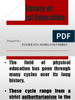 Brief History of Physical Education