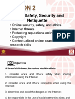 Online Safety Security and Netiquette.