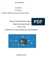 Iniciação Ao Curso Tecnico em Informática