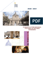 Brochure Diplomes Etrangers 2020-2021