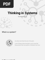 Thinking in Systems 