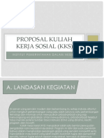 Proposal Kuliah Kerja Sosial (KKN)
