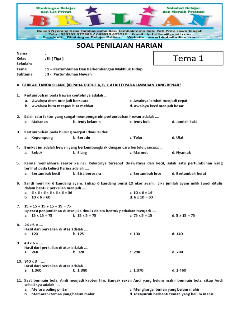 Kartu soal k13 kelas 3 sd terbaru Kartu soal k13 kelas 3 sd terbaru