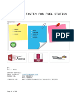 Fuel Station Database