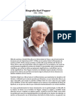Biografía Karl Popper PDF