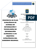 Plan Estratégico Del Gobierno Regional de Cajamarca