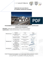 Procedimiento Certificados Medicos PDF